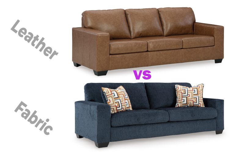 Leather Vs. Fabric - Which Upholstery is Right For You