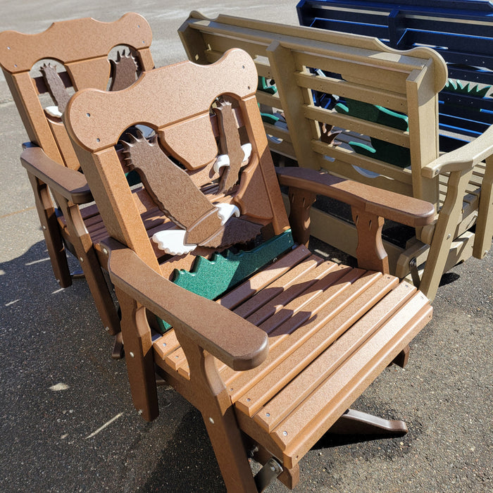 2' Swivel Glider Chair