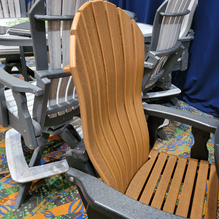 5pc Bar Height Outdoor Dining Set - With Swivel Chairs