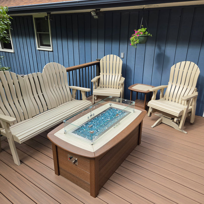 Poly Outdoor Conversational Seating Set Package