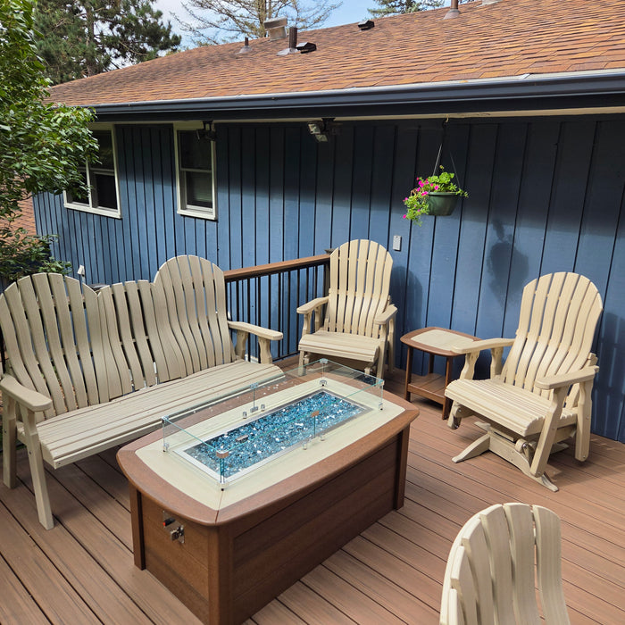 Poly Outdoor Conversational Seating Set Package