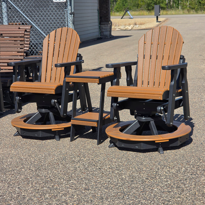 Counter Height Swivel Glider Seating Set