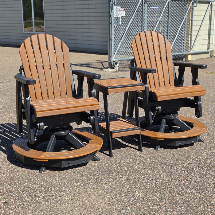 Counter Height Swivel Glider Seating Set