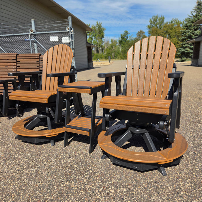 Counter Height Swivel Glider Seating Set