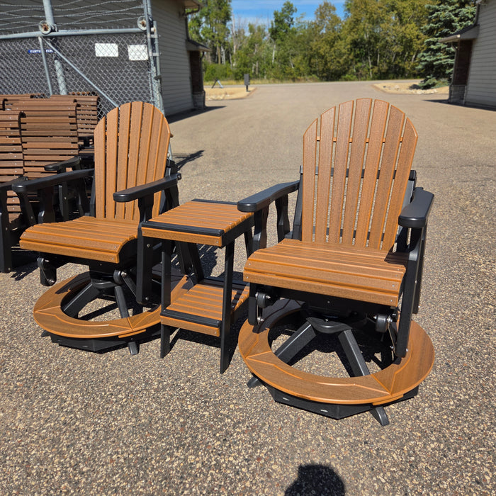 Counter Height Swivel Glider Seating Set