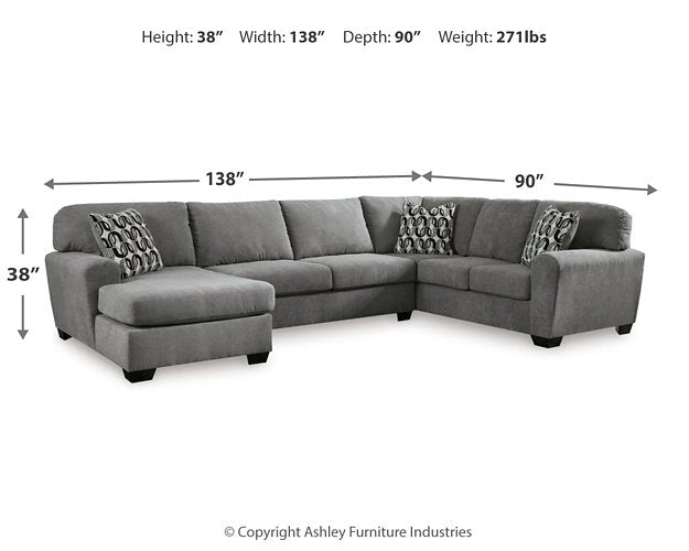 Birkdale Court Sectional with Chaise