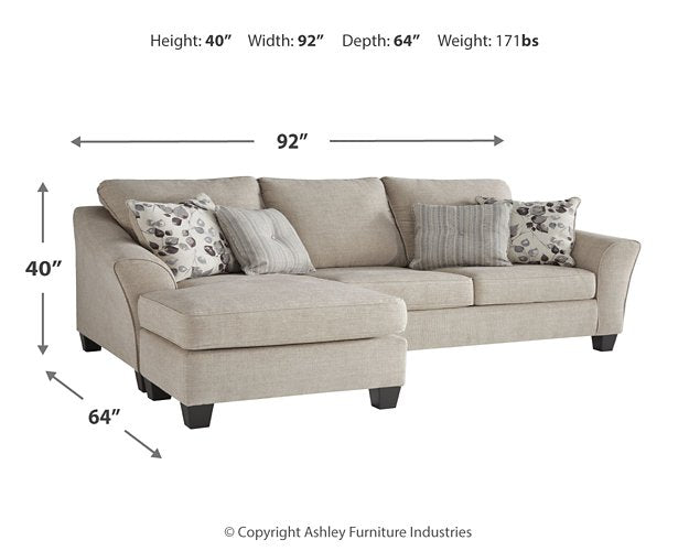 Ashley Abney Sofa Chaise