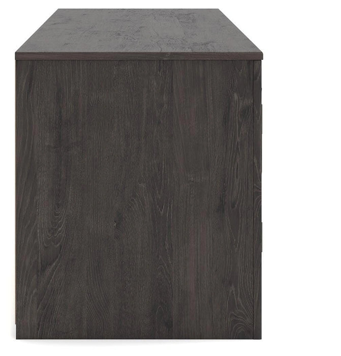 Cayboni 71" TV Stand with Electric Fireplace
