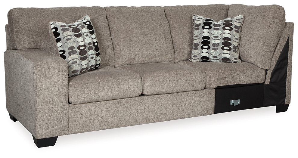 Ashely Ballinasloe 3-Piece Sectional with Chaise