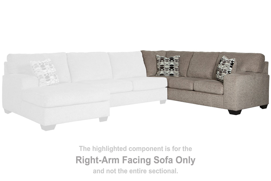 Ashely Ballinasloe 3-Piece Sectional with Chaise