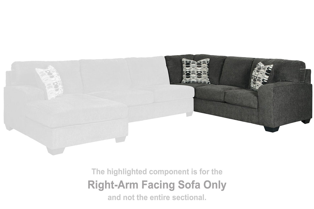 Ashely Ballinasloe 3-Piece Sectional with Chaise