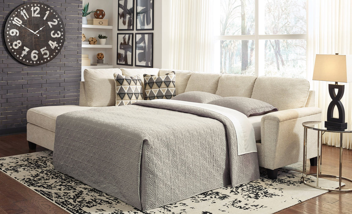 Abinger 2-Piece Sleeper Sectional with Chaise