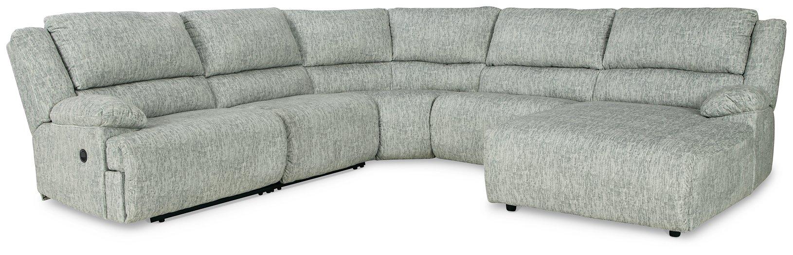 McClelland Reclining Sectional with Chaise