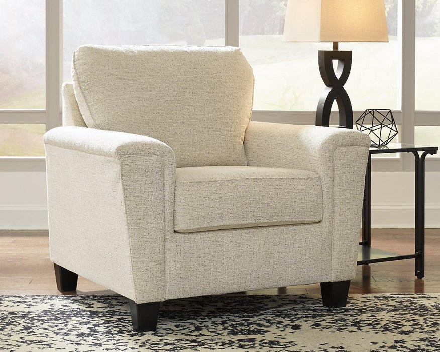 Abinger Living Room Set - Sofa, Loveseat & Chair (Ottoman for free)