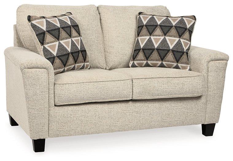 Abinger Living Room Set - Sofa, Loveseat & Chair (Ottoman for free)