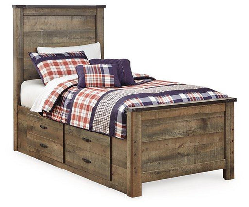 Trinell Youth Bed with 2 Storage Drawers image