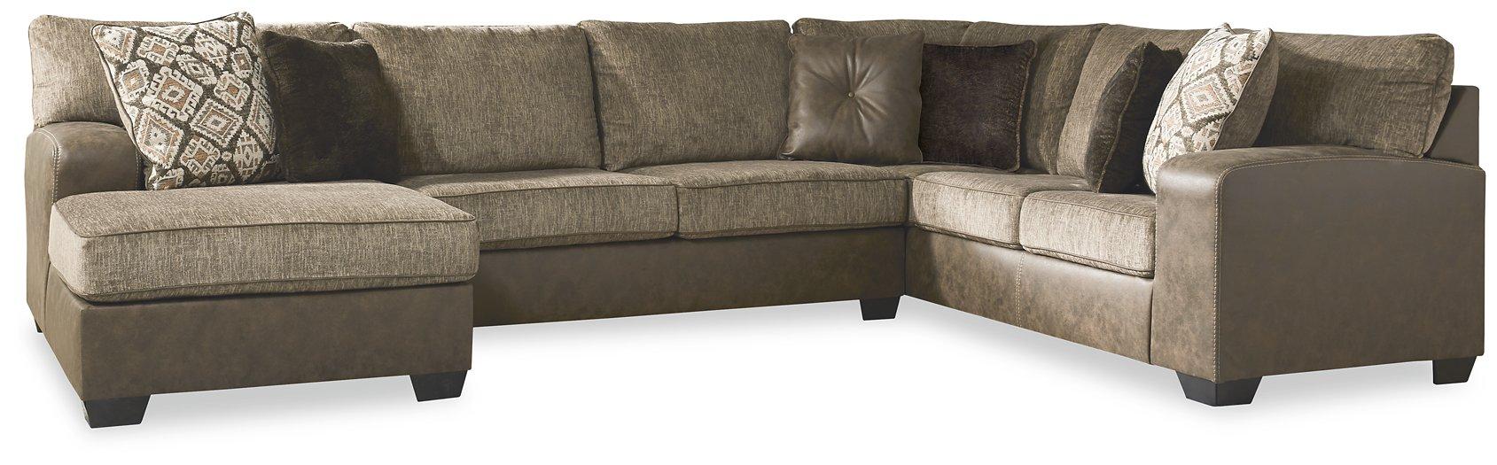 Abalone 3-Piece Sectional with Chaise