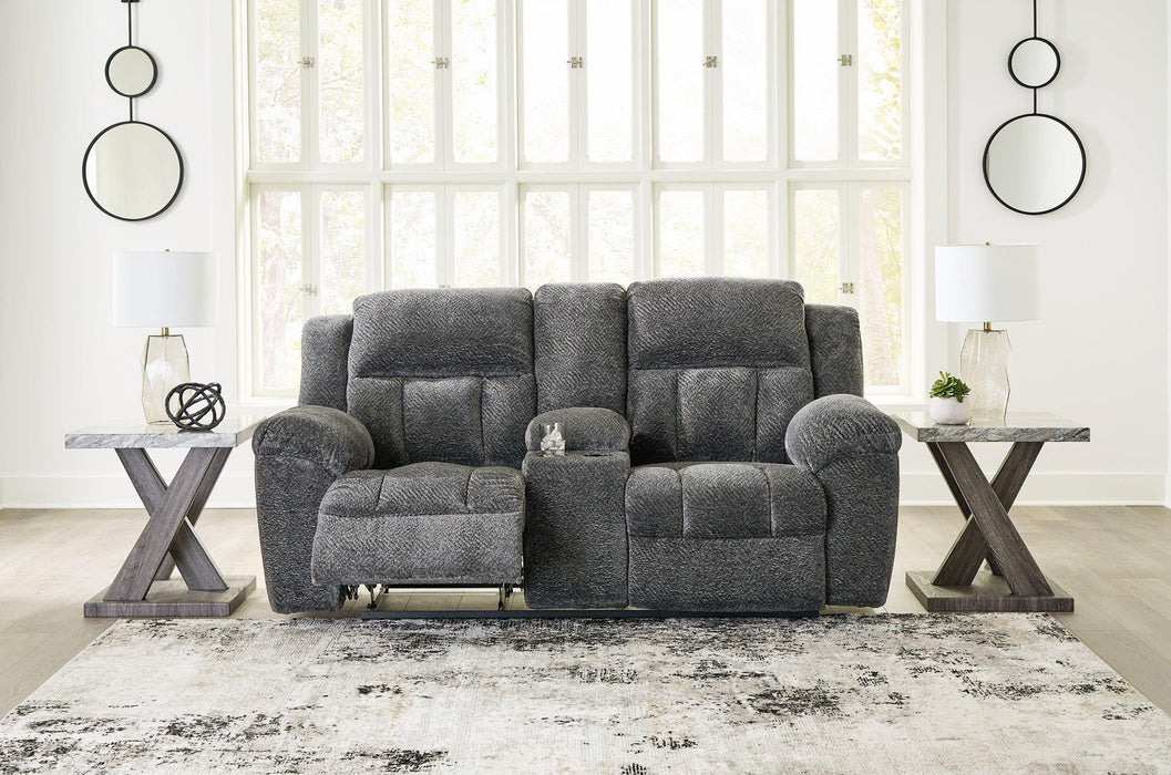 Frohn Reclining Loveseat with Console