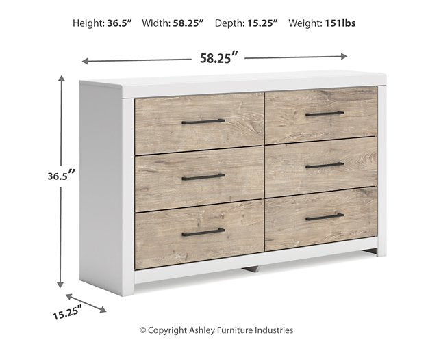 Charbitt Dresser and Mirror