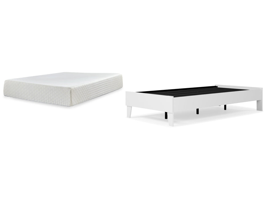 Piperton Bed and Mattress Set