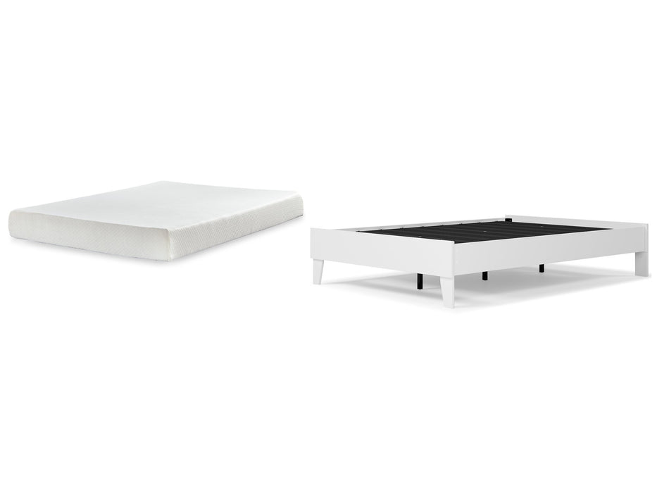 Piperton Bed and Mattress Set